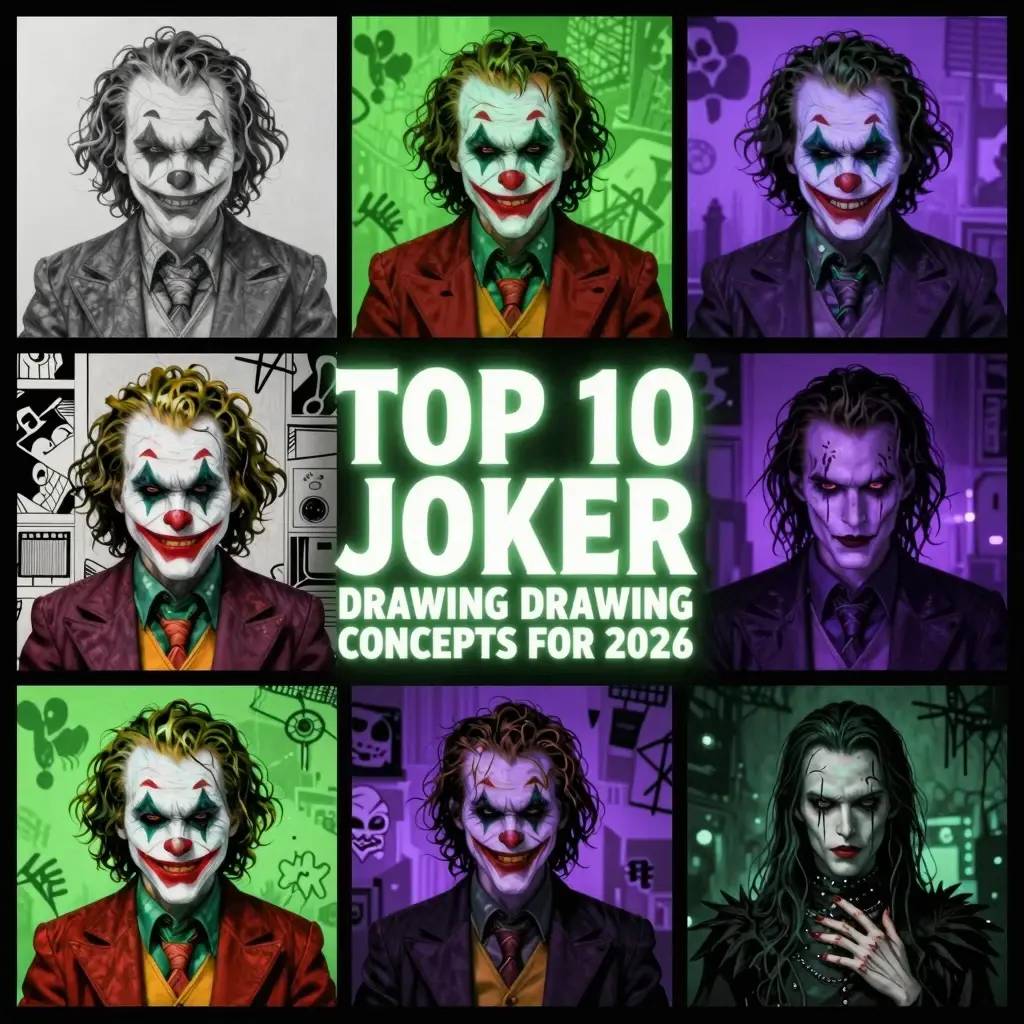 joker drawing