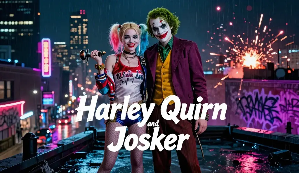 harley quinn and joker