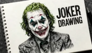 joker drawing